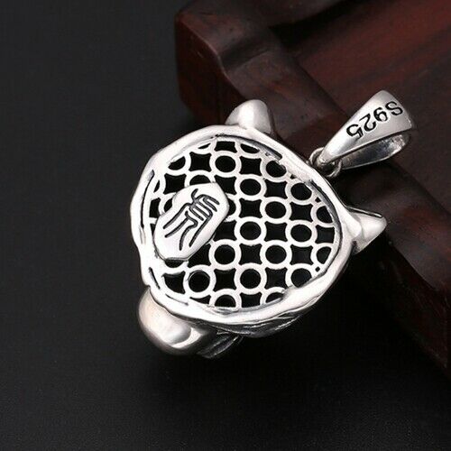 Real 925 Sterling Silver Pendant Tiger Zircon Jewelry