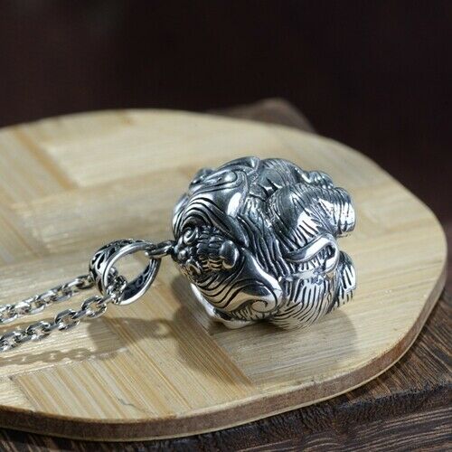 Real 925 Sterling Silver Pendant Elephant