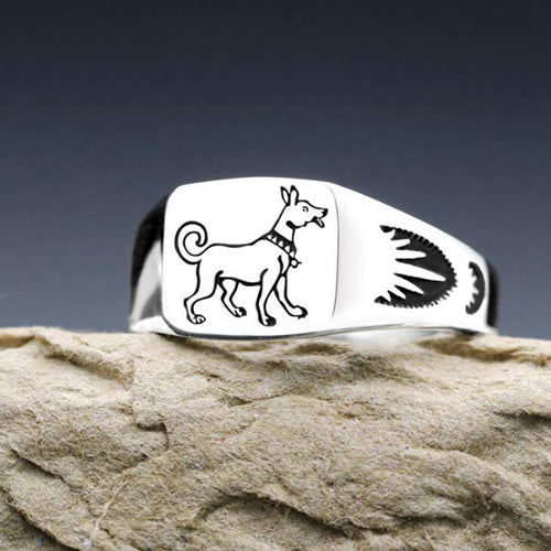 Real Solid 925 Sterling Silver Ring Chinese Zodiac Twelve Animals Open Size 4-13