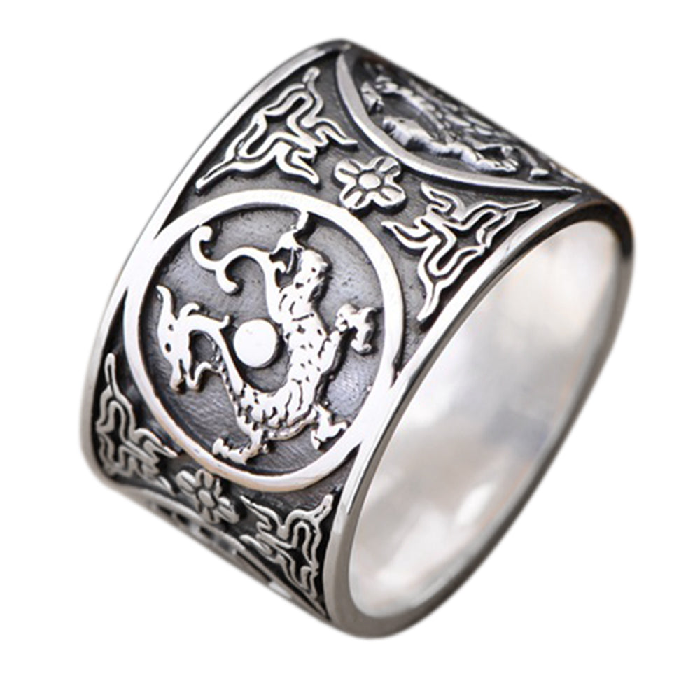 Silver and Silver Vermeil Ring Dragon-fly motif TOUS Real Mix Bera