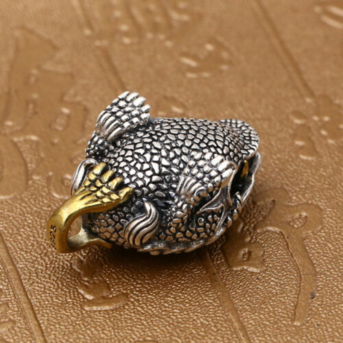 Real Solid 925 Sterling Silver Pendants Animal Toad Frog