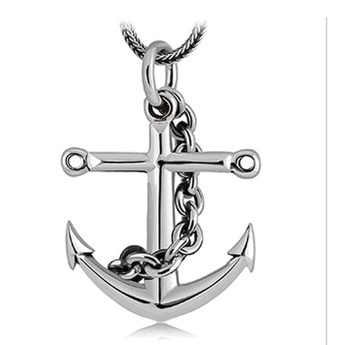 925 Sterling Silver Pendant Anchor Beach & Nautical Jewelry