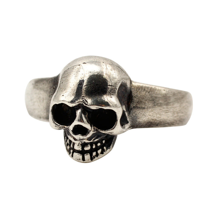 Real Solid 925 Sterling Silver Ring Skulls Gothic Punk Jewelry Size 5 6 7 8 9 10