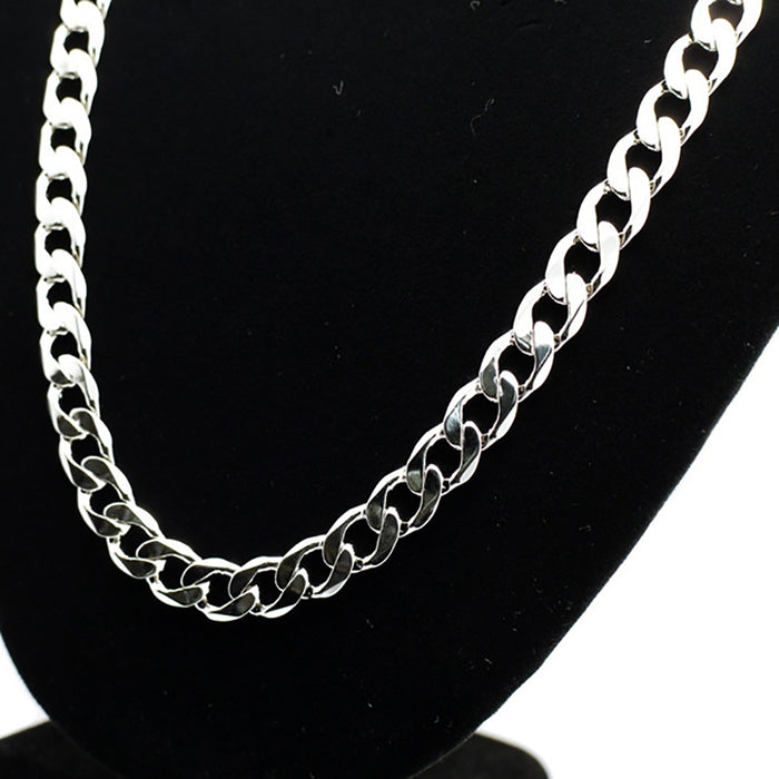 Miami Cuban Link Chain Necklaces Hip Hop Fashion Jewelry for Men