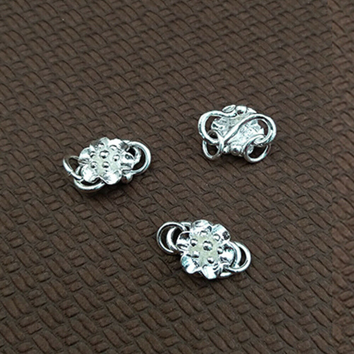 5Pcs/Set 925 Sterling Silver DIY S Hook Clasp Jump Ring Connector Bracelet Necklace