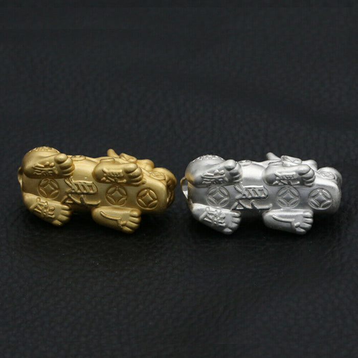 999 Fine Silver Animal Spacers Beads Loose For Bracelet DIY Making Parts
