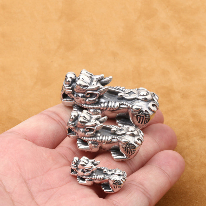 925 Sterling Silver Spacers Beads Loose For Bracelet DIY Making Parts