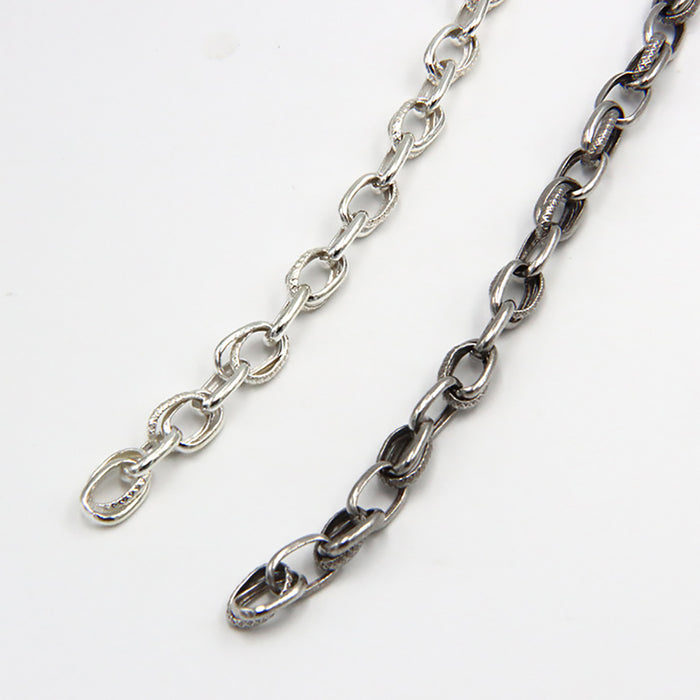 Sold by the Foot BULK Solid 925 Sterling Silver Oval Link Cable Jewelry Making