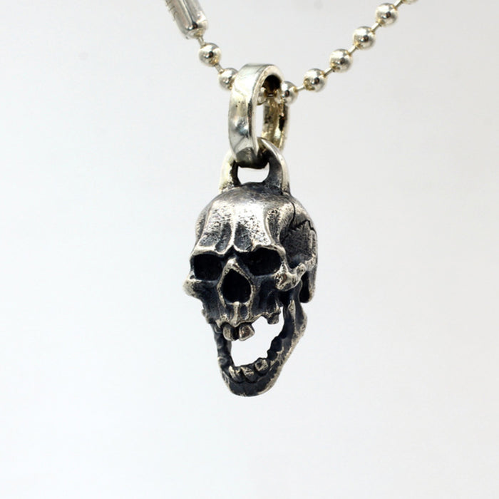 Men's Womens Real Solid 925 Sterling Silver Pendants Skull Fashion Jewelry